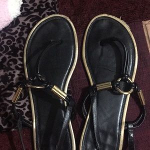 Black sandals